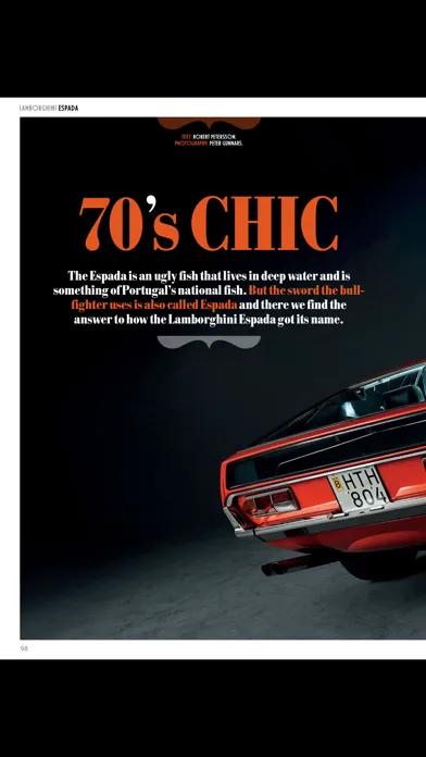 Capturas de pantalla de GranTurismo Magazine