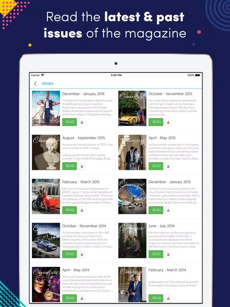 Gulf Connoisseur iPad  스크린샷