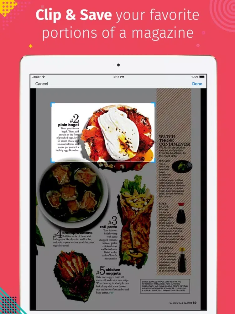 Her World Fit & Fab iPad  Ekran Görüntüleri