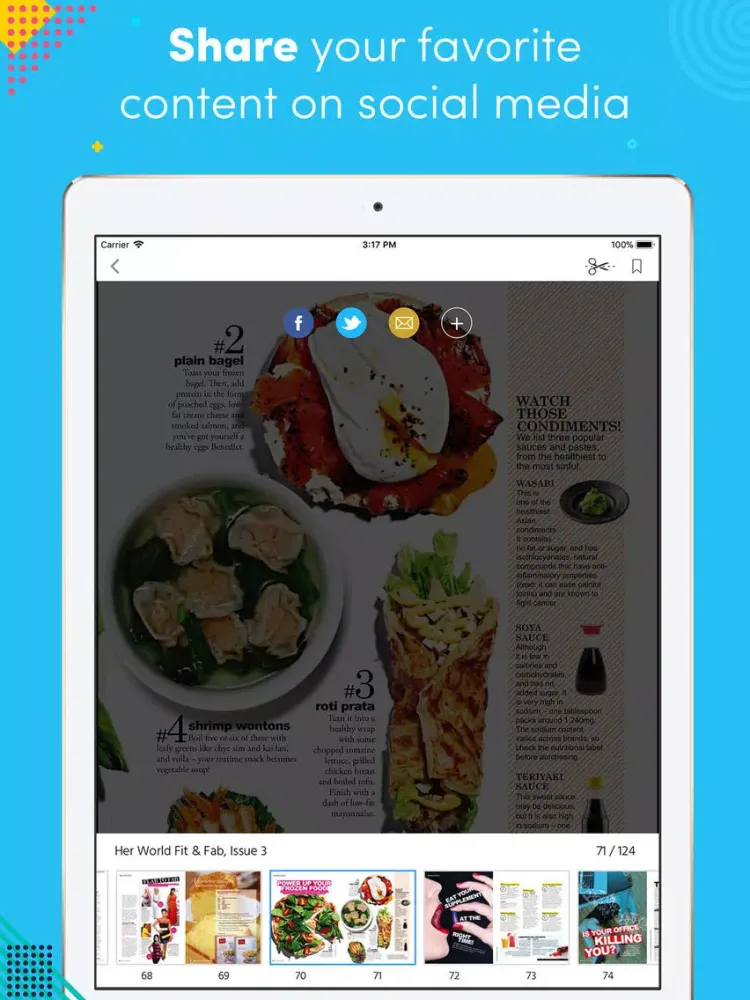 Her World Fit & Fab iPad  Ekran Görüntüleri