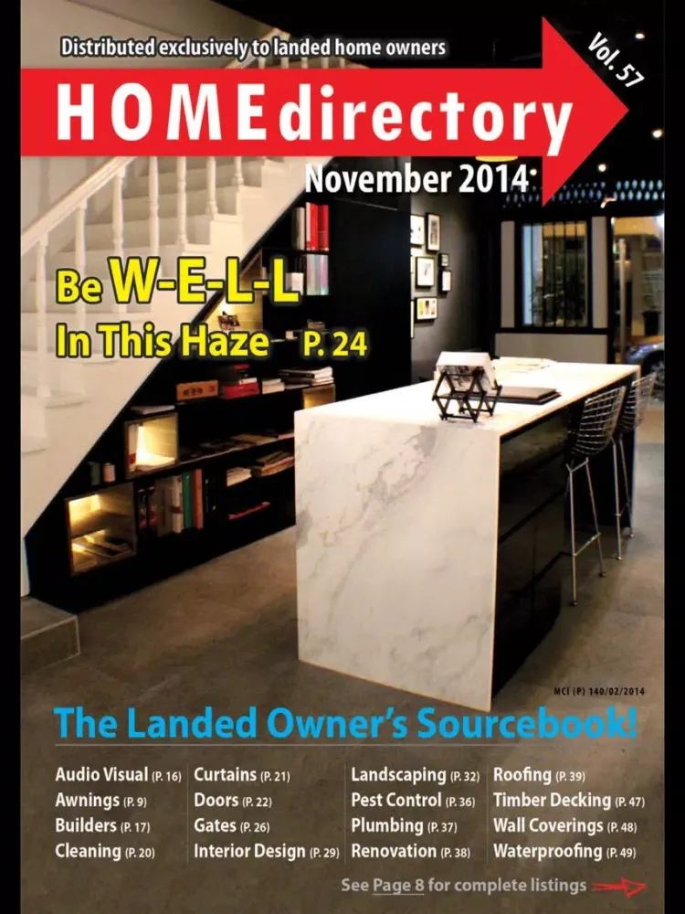 Screenshot di Home Directory Magazine iPad 