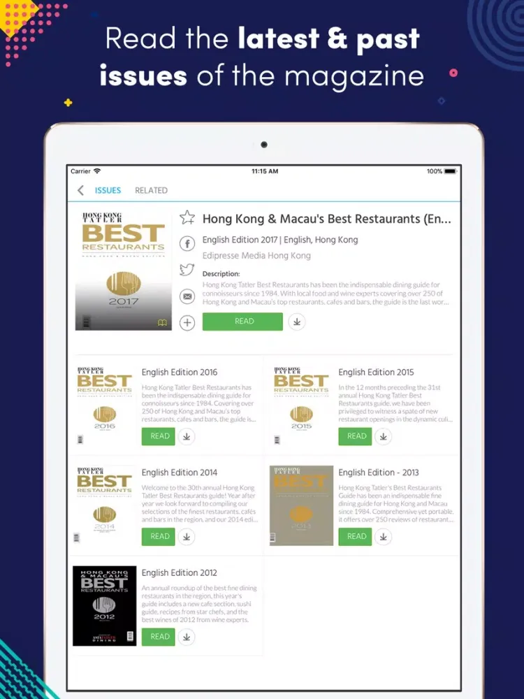 Capturas de tela do Hong Kong & Macau's Best Eng iPad 