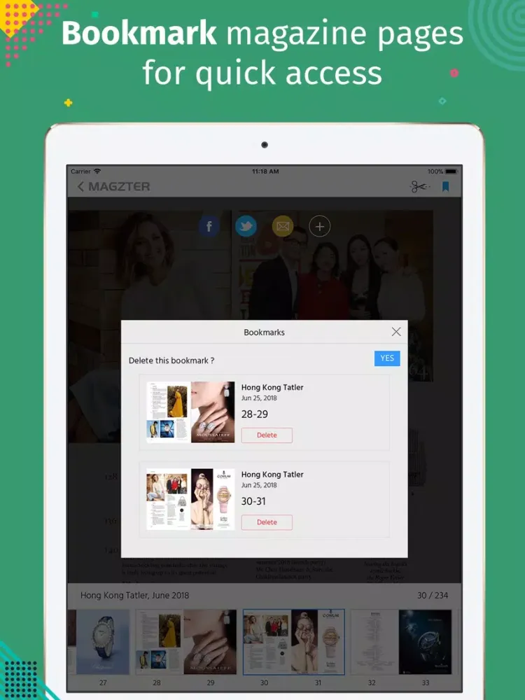 Captures d'écran de Hong Kong Tatler Society iPad 