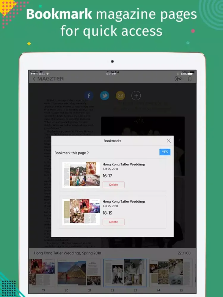 Hong Kong Tatler Weddings iPad 应用截图