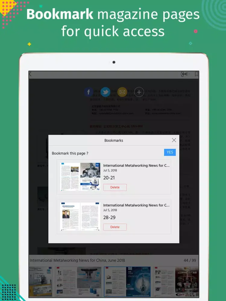 国际金属加工商情International Metalworking News for China iPad  Screenshots