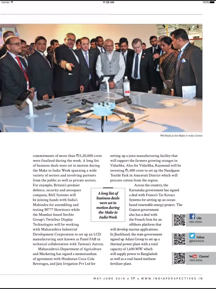 India Perspectives iPad  Ekran Görüntüleri