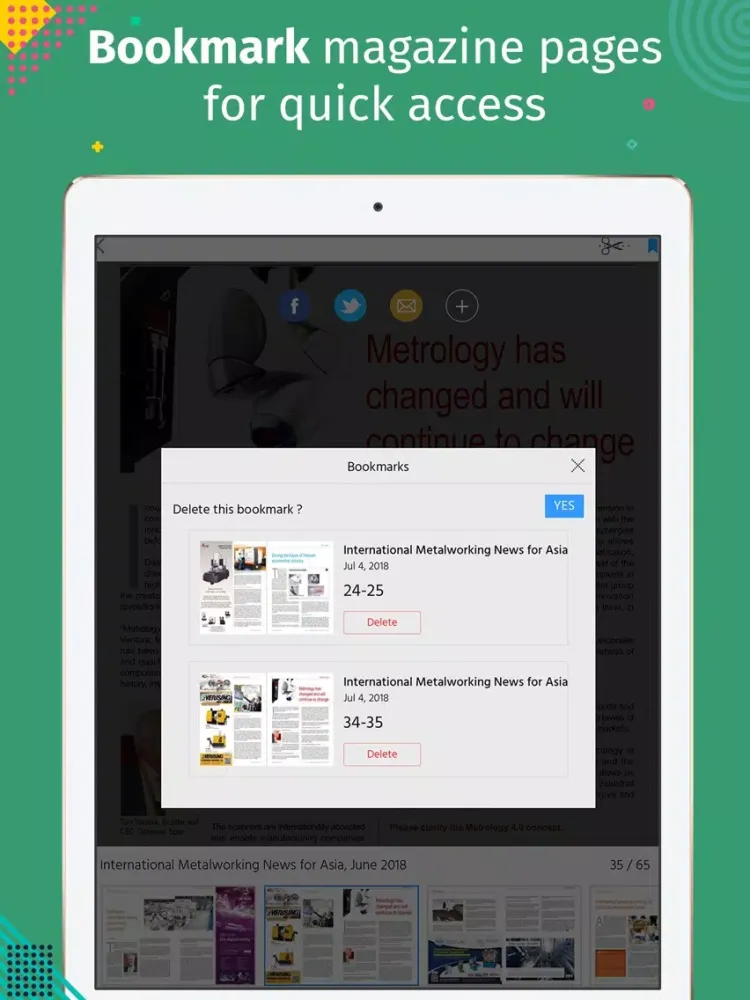 International Metalworking News for Asia Magazine iPad  Ekran Görüntüleri