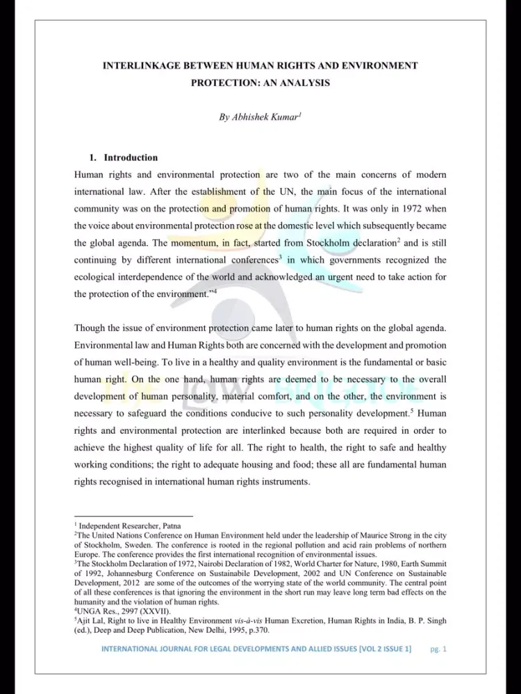 International Journal of Legal Developments And Allied Issues iPad  Screenshots