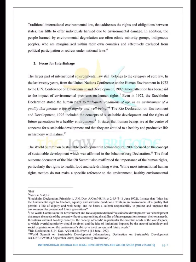 International Journal of Legal Developments And Allied Issues iPad  Screenshots