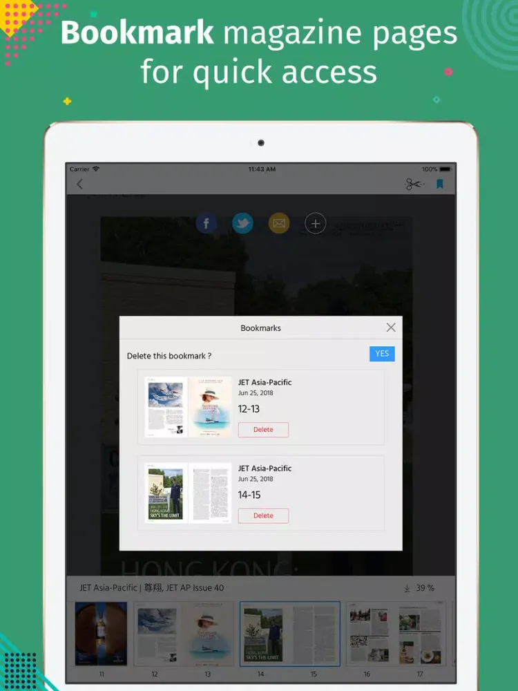 JET Asia-Pacific | 尊翔 iPad  স্ক্রিনশট