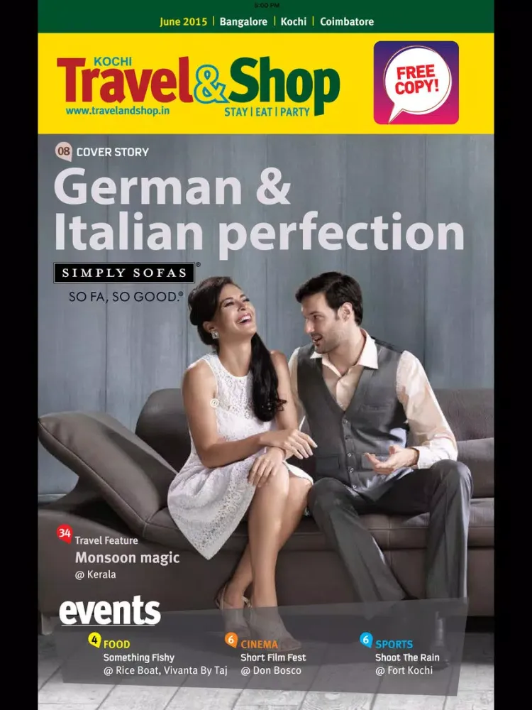 Zrzuty ekranu Kochi Travel & Shop Magazine iPad 