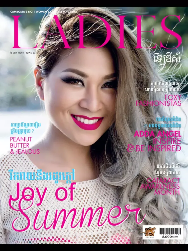 Ảnh chụp màn hình của Ladies Magazine Cambodia iPad 