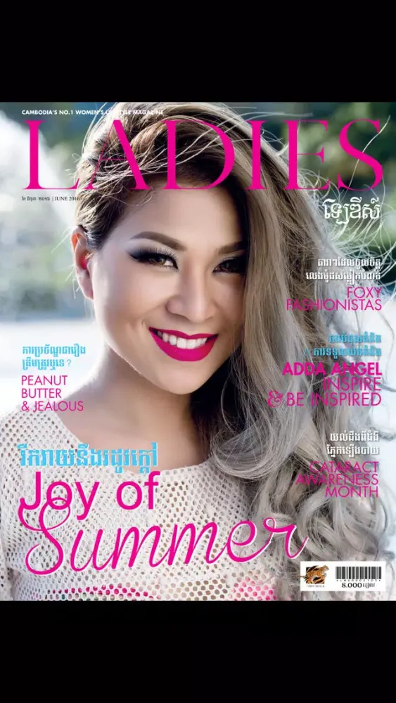 Ảnh chụp màn hình của Ladies Magazine Cambodia