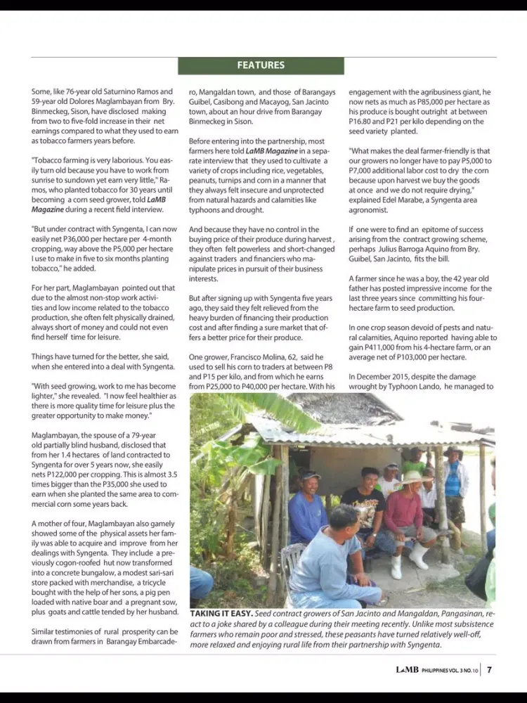 LaMB Philippines Magazine iPad  스크린샷