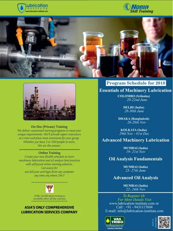 صور Machinery Lubrication India iPad 