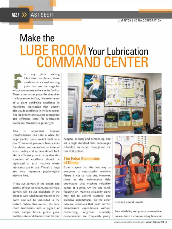 صور Machinery Lubrication India iPad 