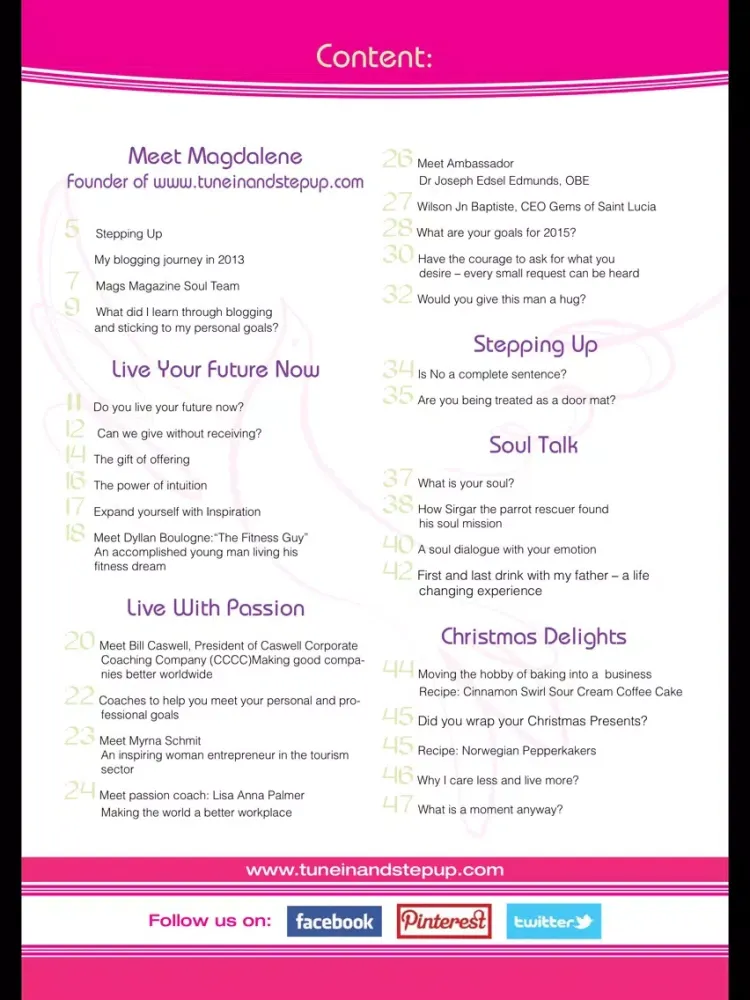 Mags Magazine - Live Your Future Now iPad 应用截图