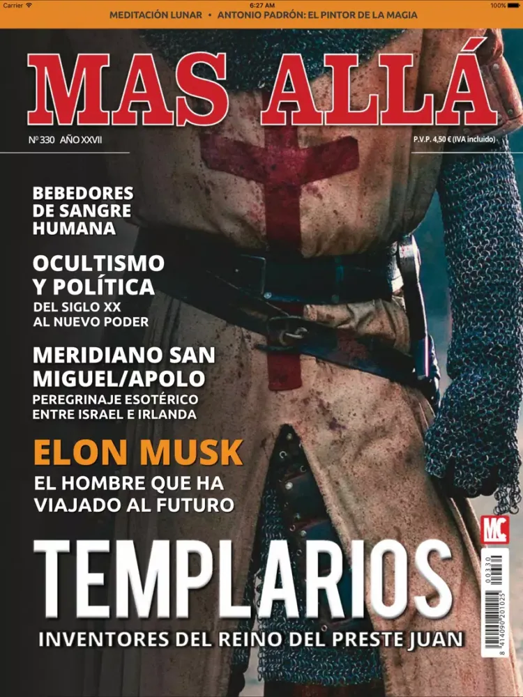 Zrzuty ekranu Nueva Mas Allá Revista iPad 