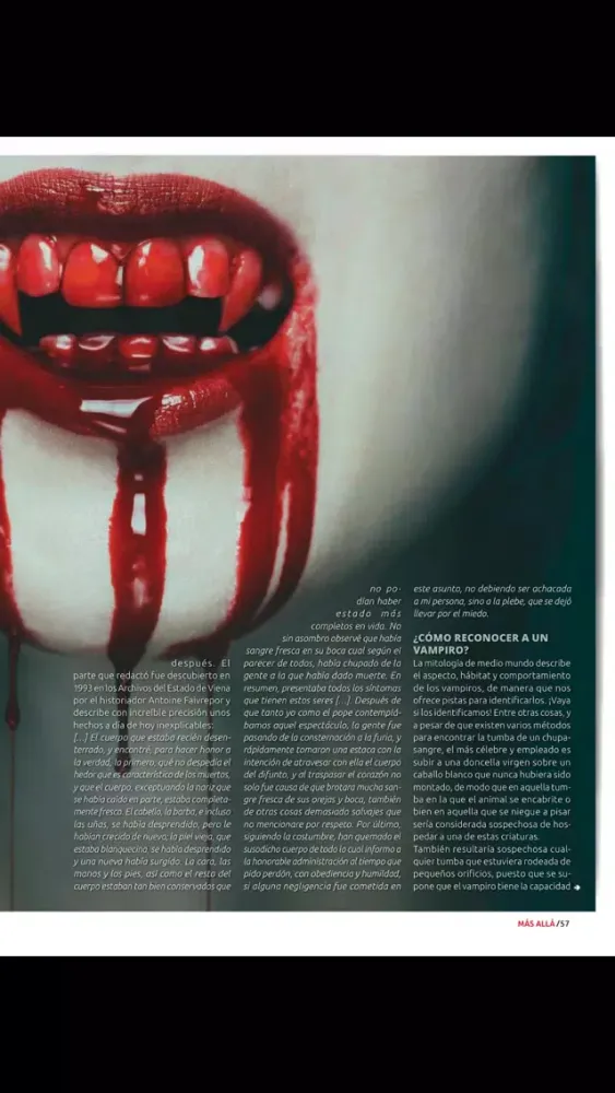 Zrzuty ekranu Nueva Mas Allá Revista