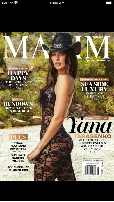 Tangkapan skrin MAXIM Australia