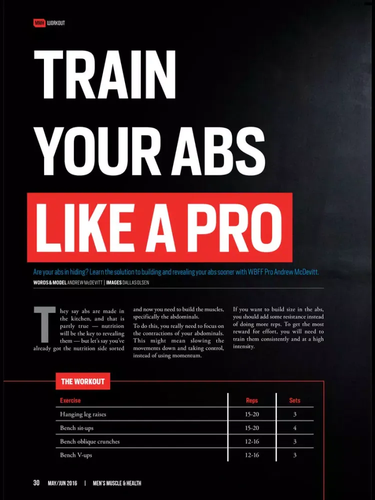 Capturas de tela do Men's Muscle & Health iPad 