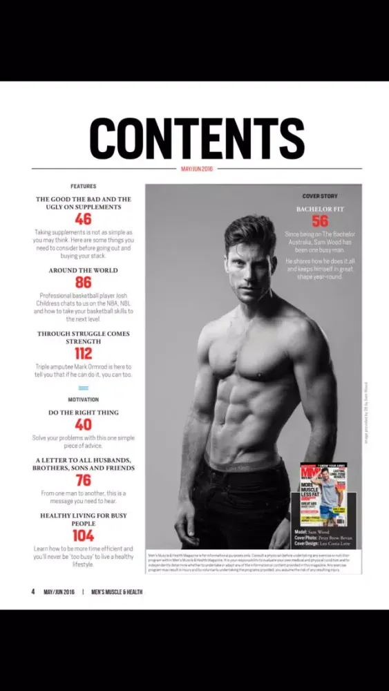 Capturas de tela do Men's Muscle & Health
