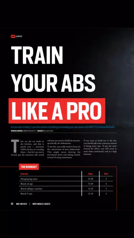 Capturas de tela do Men's Muscle & Health