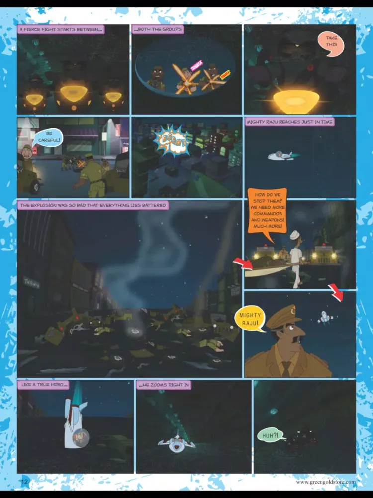 Screenshot di Mighty Raju iPad 