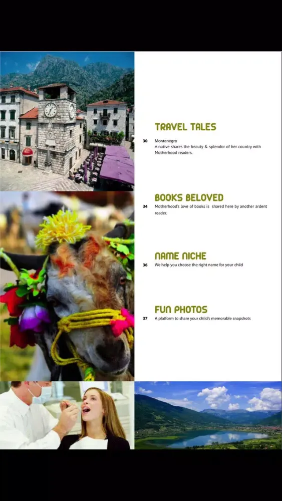 Motherhood Magazine Screenshots