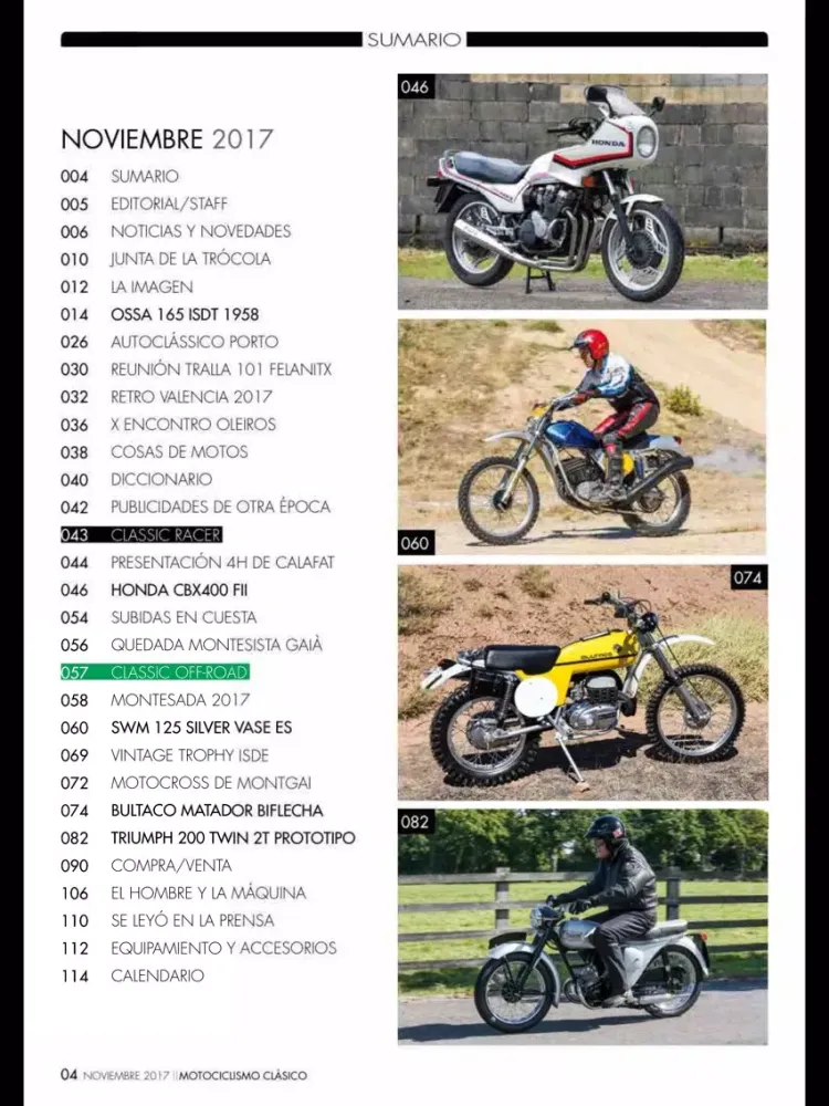 Captures d'écran de MOTOCICLISMO CLÁSICO iPad 