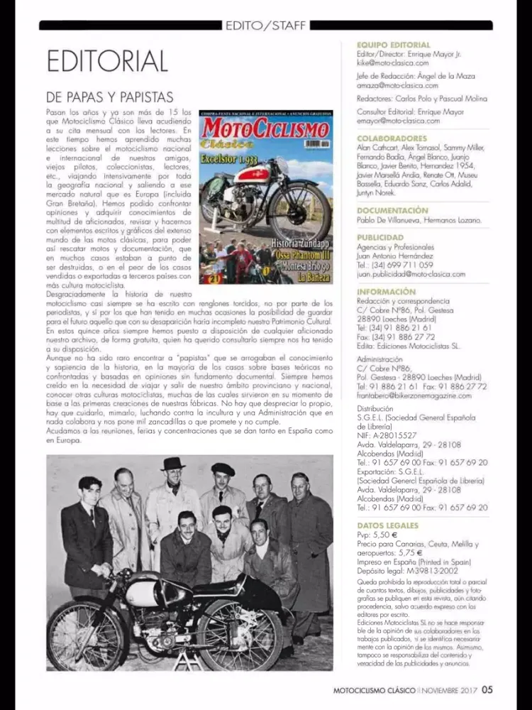 Captures d'écran de MOTOCICLISMO CLÁSICO iPad 