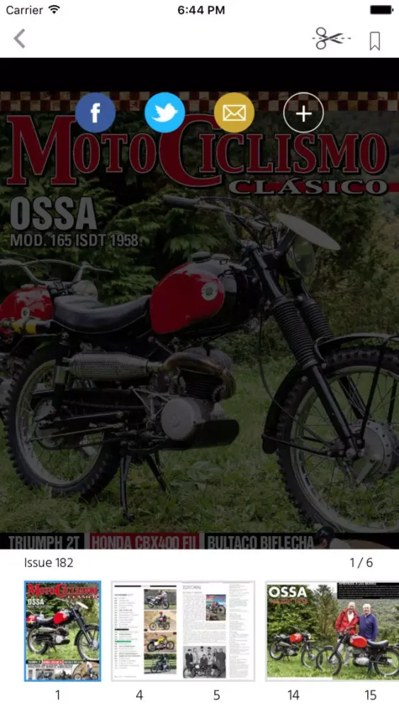 Captures d'écran de MOTOCICLISMO CLÁSICO