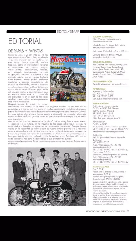 Captures d'écran de MOTOCICLISMO CLÁSICO