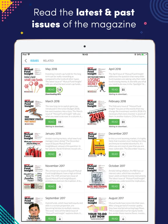 Mutual Fund Insight iPad  سکرین شاٹس