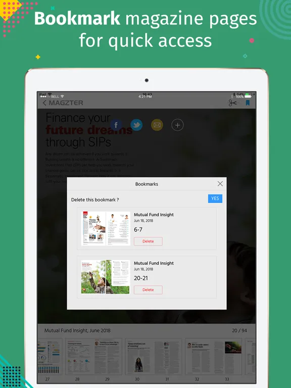 Mutual Fund Insight iPad  سکرین شاٹس