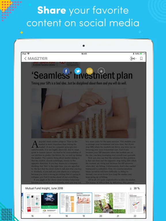 Mutual Fund Insight iPad  سکرین شاٹس