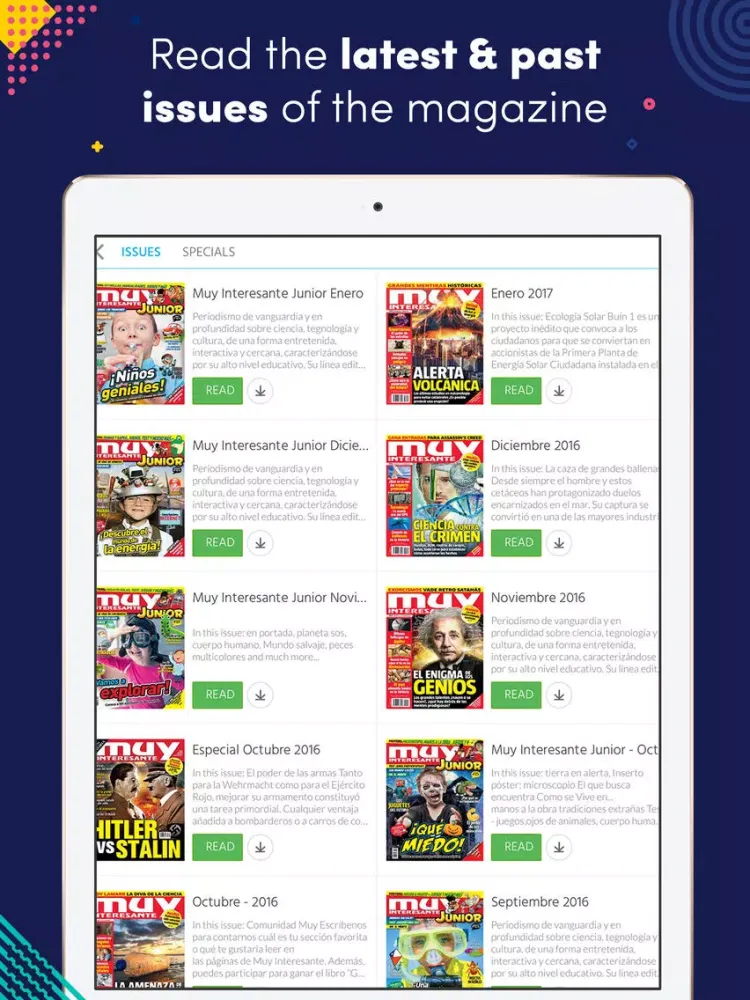 Muy Interesante - Chile iPad  سکرین شاٹس