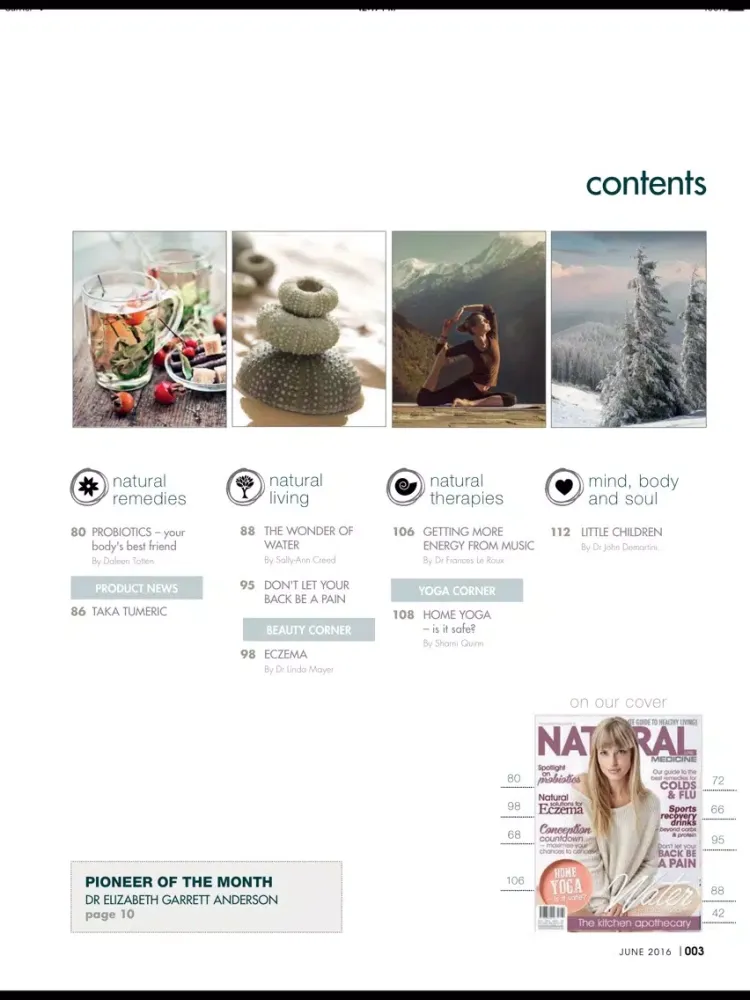 Natural Medicine South Africa iPad 应用截图