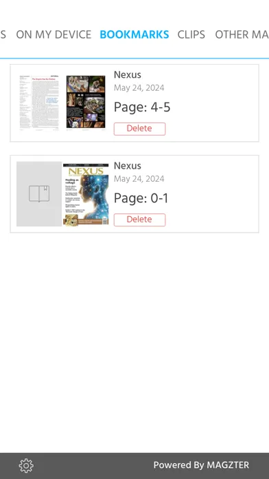 Nexus Magazine スクリーンショット