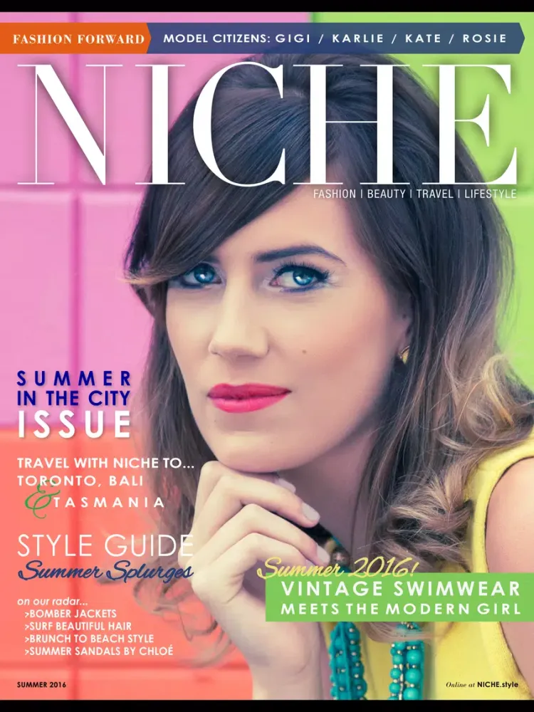 NICHE Fashion/Beauty magazine iPad  स्क्रीनशॉट