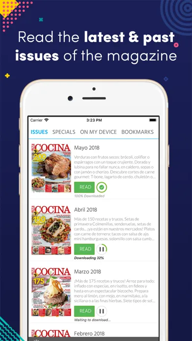 Tangkapan skrin Love Cocina revista