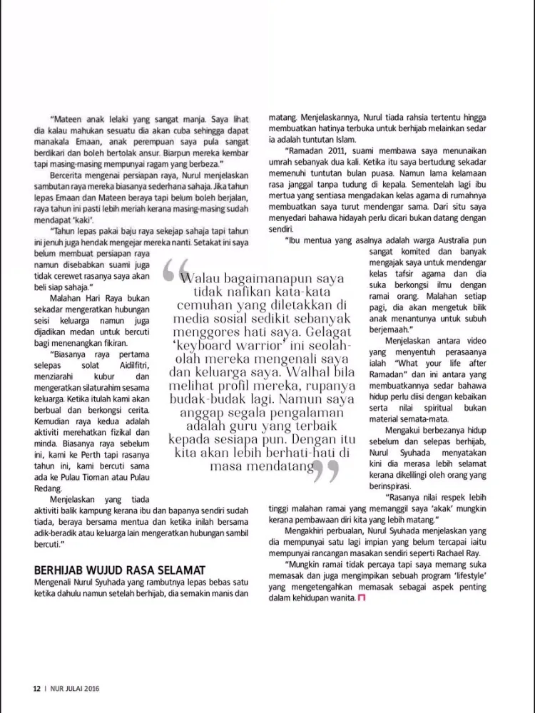 Nur (Magazine) iPad 应用截图