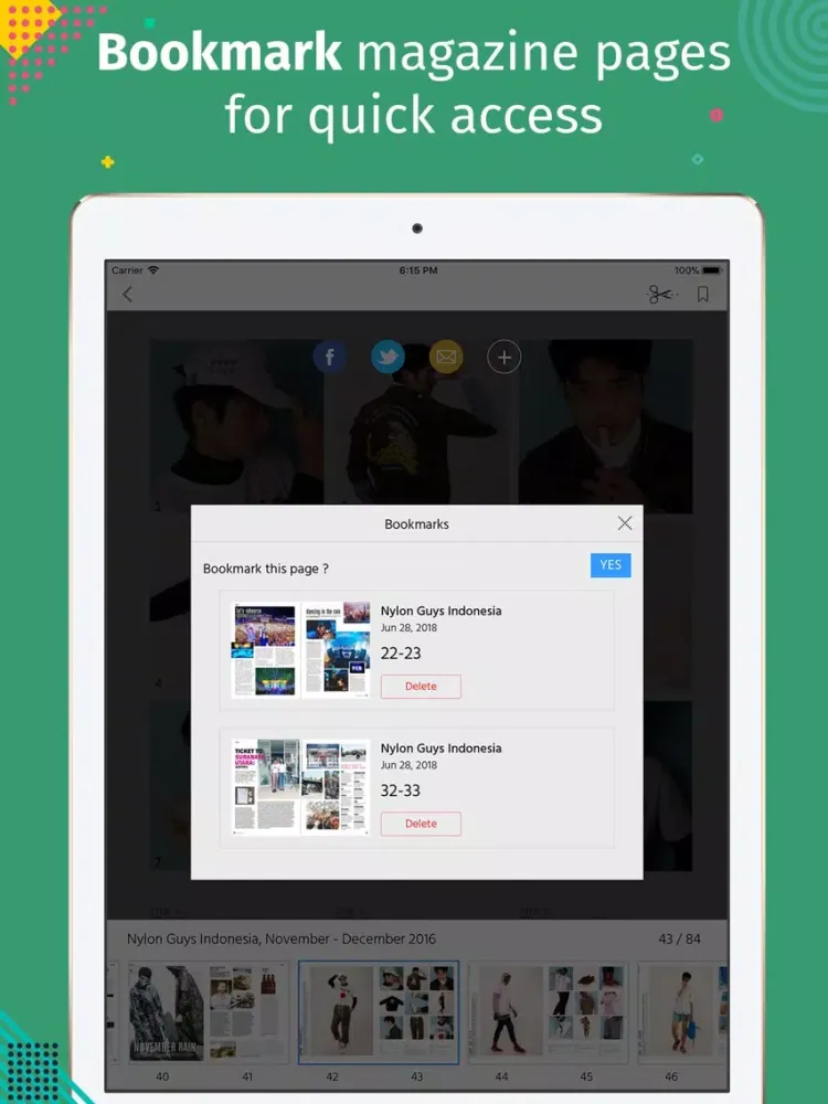 NYLON Indonesia iPad  स्क्रीनशॉट