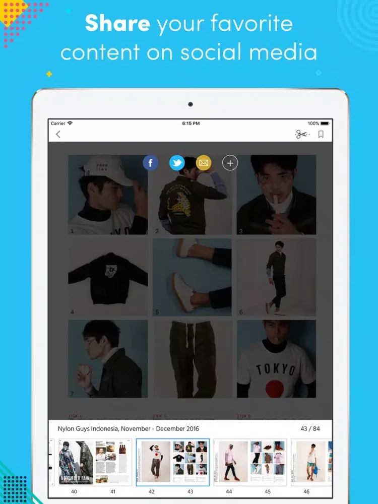 NYLON Indonesia iPad  स्क्रीनशॉट