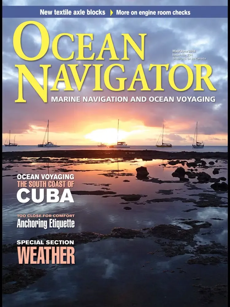 Ocean Navigator Magazine iPad  Screenshots
