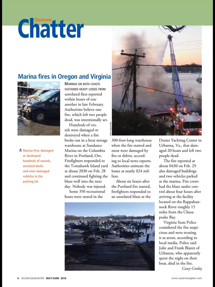 Ocean Navigator Magazine iPad  Screenshots