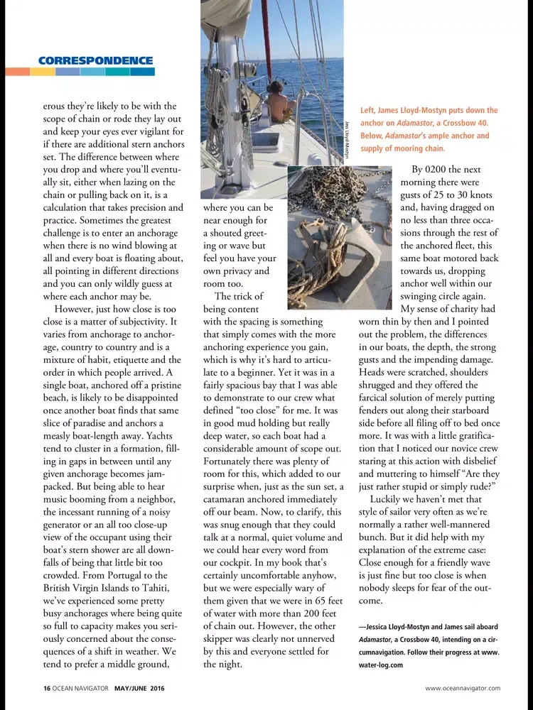 Ocean Navigator Magazine iPad  Screenshots