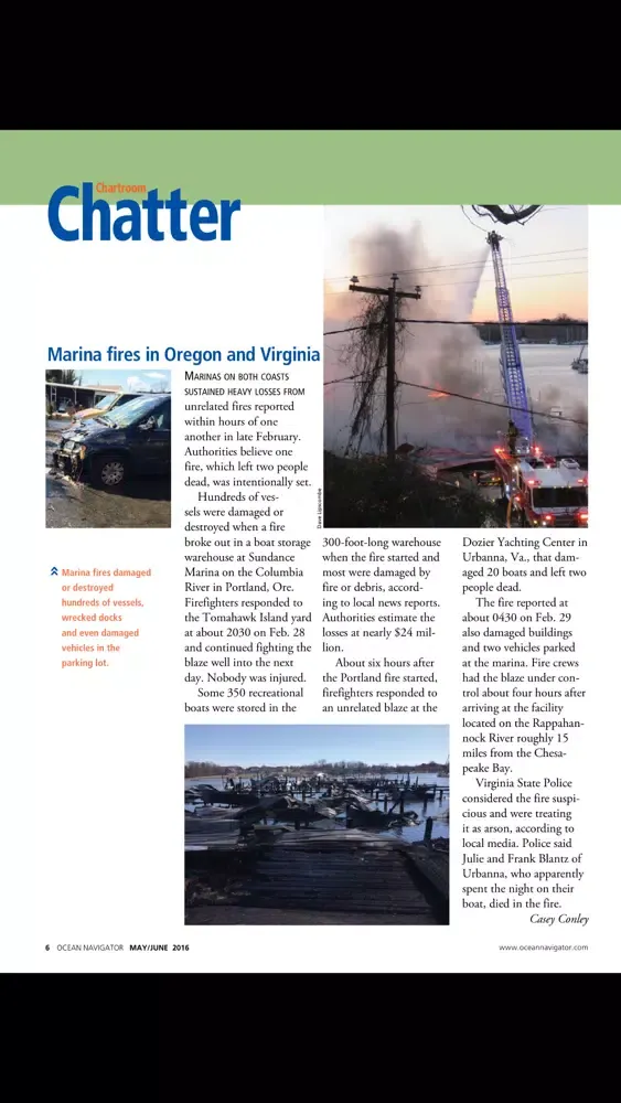 Ocean Navigator Magazine Screenshots