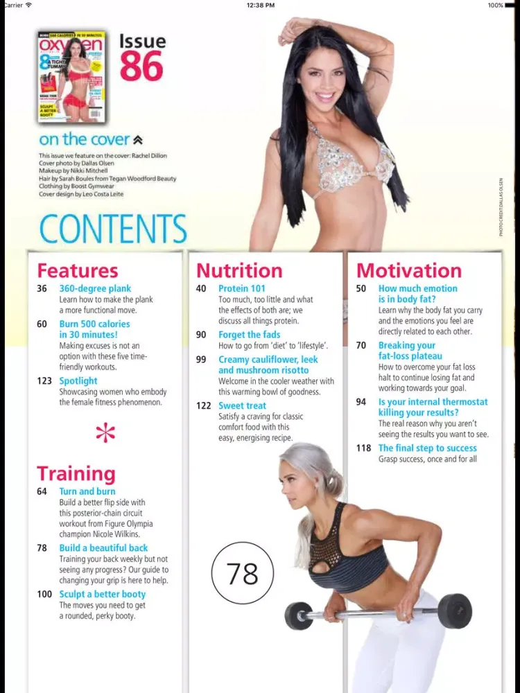 Screenshot di Oxygen Magazine - Australia iPad 