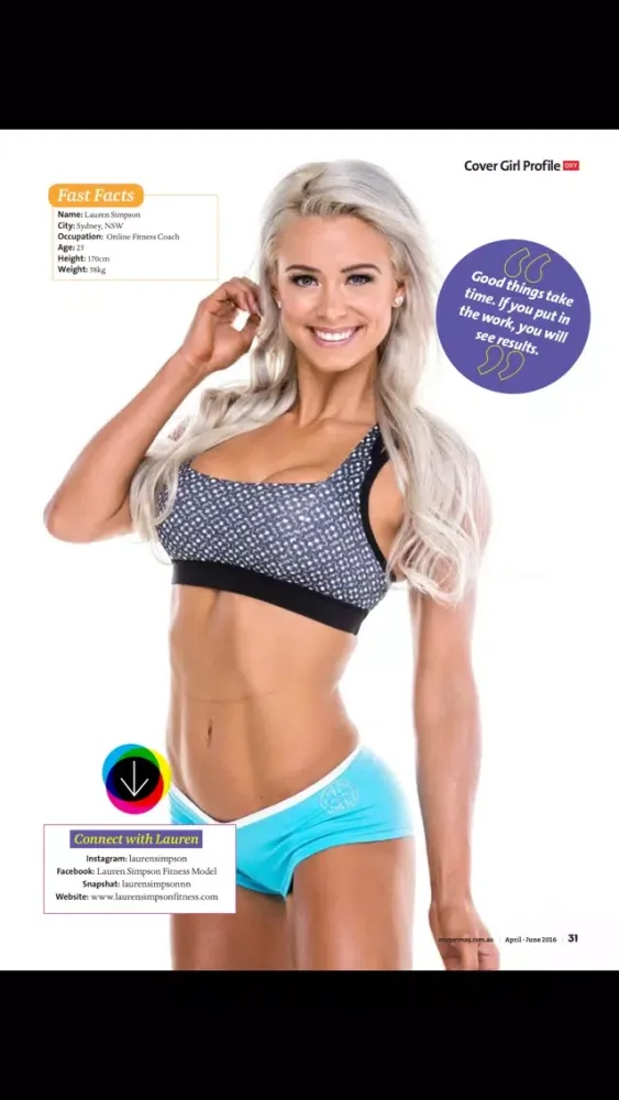 Screenshot di Oxygen Magazine - Australia